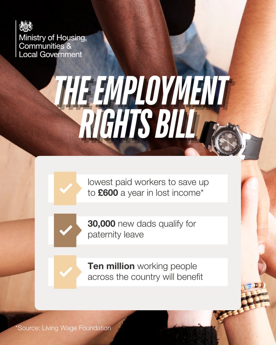 mhclg's tweet image. We’re delivering a new deal for working people.

#MakeWorkPay