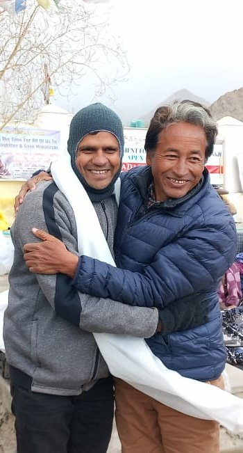 jaindilip80's tweet photo. Thanks to Friends of Ladakh, Friends of Nature (FOLFON) across India from @Wangchuk66, Dilip Jain &amp; our entire team.

Your selfless contribution &amp; support to #SaveLadakh #SaveHimalayas movement is acknowledged. We have achieved the initial milestone. https://t.co/2tFK60oDSc