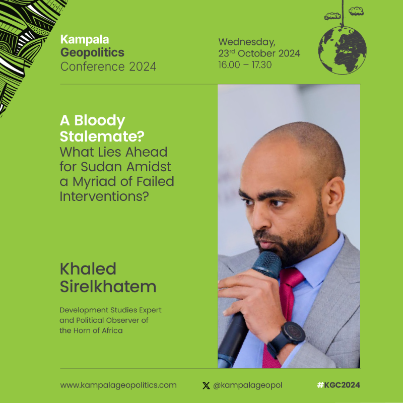 KAS_SIPODI_EA's tweet photo. As Sudan's conflict nears 3 years, regional tensions rise, crises worsen, &amp; foreign military support escalates. With global attention elsewhere, what's next?

Join us tomorrow at #KGC2024 for the panel: A Bloody Stalemate? What’s Ahead for Sudan Amidst Failed Interventions?