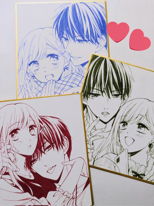 新しく買ったペンを試してみたくて、気づいたら色紙3枚程描いてた😂楽しい🎶

もし欲しいと言ってくれる方がいそうなら、久しぶりに企画を考えようかな… 