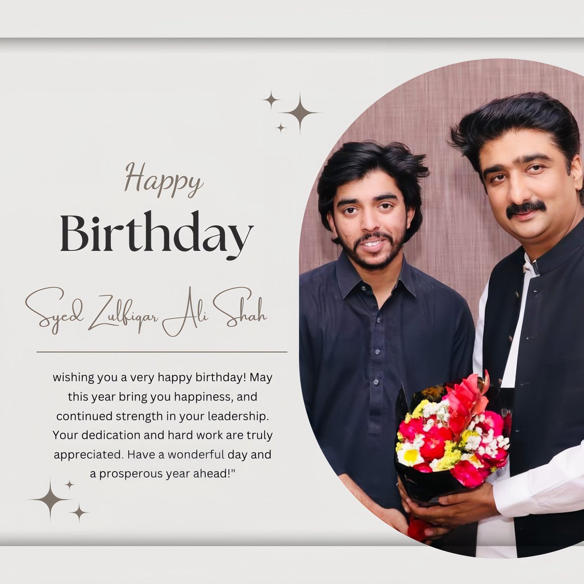 Rahimsindhi0's tweet photo. Happy birthday to @SyZulfiqarShah 
Minister Culture Tourism &amp; Antiquity's Sindh. https://t.co/PWh2Y0sI8a
