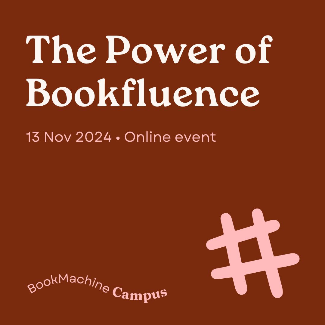 BookMachine's tweet photo. 🤔 What’s next for book influencer campaigns?

Join us virtually on 13 Nov to gain insights into how publishing pros can improve our approaches, embrace collaboration &amp; boost book sales in a crowded market.

Tickets: https://t.co/vZZ0O5VDYt https://t.co/Ve1PlkEnau