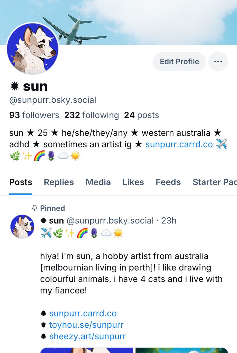 🦋☁️ @ sunpurr