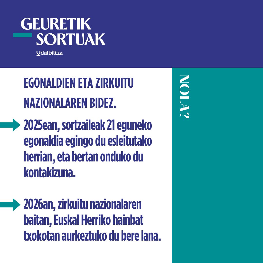 Udalbiltza's tweet photo. 🎭 Geuretik Sortuak: badator hirugarren edizioa! 🎭

Gaurtik aurrera daude ikusgai oinarriak Udalbiltzaren webgunean eta Gipuzkoako Aldizkari Ofizialean, eta bihar irekiko da sortzaileek eskaerak bidaltzeko epea, azaroaren 25era arte.

📑 DEIALDIA: https://t.co/jzXDvX0i9x https://t.co/QLH4Ffvvhg