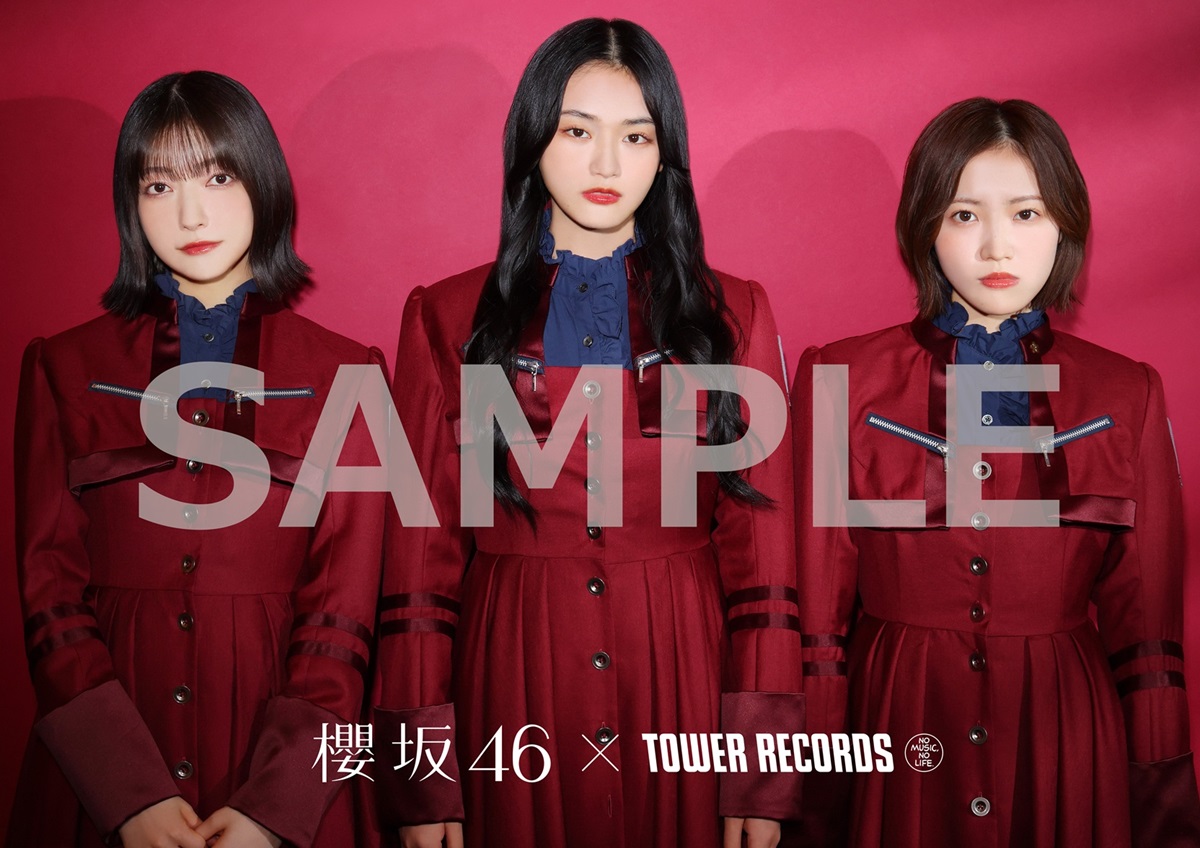 本日から／ 【櫻坂46×TOWER RECORDS】 #櫻坂46『#Iwanttomorrowtocome