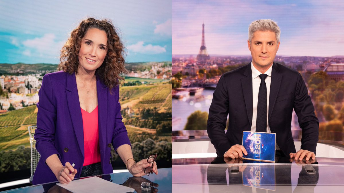 #Audiences <a href="/TF1/">TF1</a> <a href="/TF1Info/">TF1Info</a>

Très large Leadership des rendez-vous de l’information

#Le13H de <a href="/MSLacarrau/">Marie-Sophie Lacarrau</a> 
📌4,7M de Tvsp
✅42,4% de PdA 4+
📈+ 2,5M Tvsp vs ppal concurrent

#Le20H de Jean-Baptiste Boursier
📌5,8M de Tvsp
✅27,9% de PdA 4+
📈+ 2,1M Tvsp vs ppal concurrent