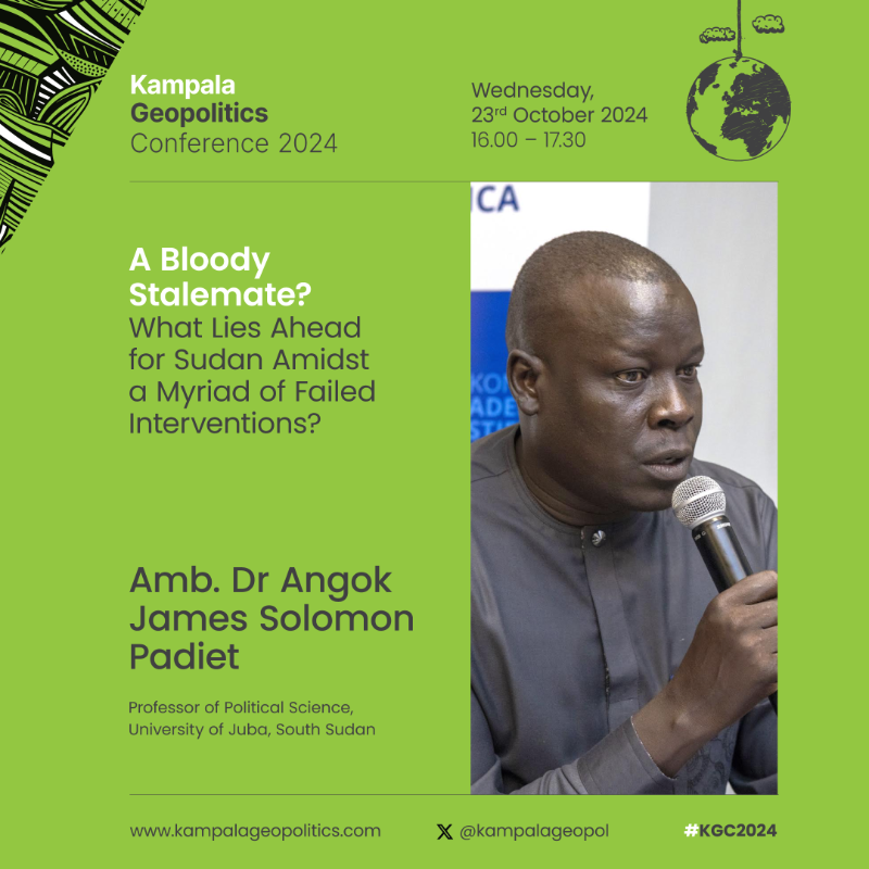 KAS_SIPODI_EA's tweet photo. As Sudan's conflict nears 3 years, regional tensions rise, crises worsen, &amp; foreign military support escalates. With global attention elsewhere, what's next?

Join us tomorrow at #KGC2024 for the panel: A Bloody Stalemate? What’s Ahead for Sudan Amidst Failed Interventions?
