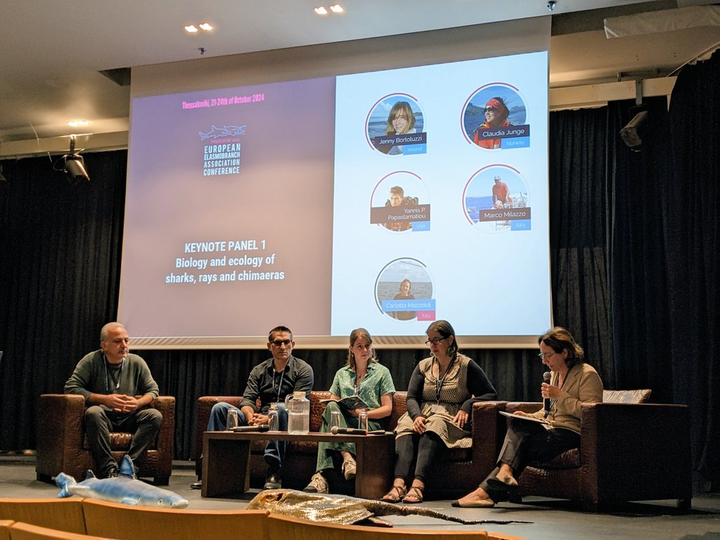 lottepohl's tweet image. Loving the keynote panel concept here at #EEA2024! What a great opportunity to discuss questions with several experienced researchers at once :) Thanks @Dr_Yannis @DrSharkyJenny @ClaudiaJunge111 @MeclabU & Carlotta Mazzoldi!