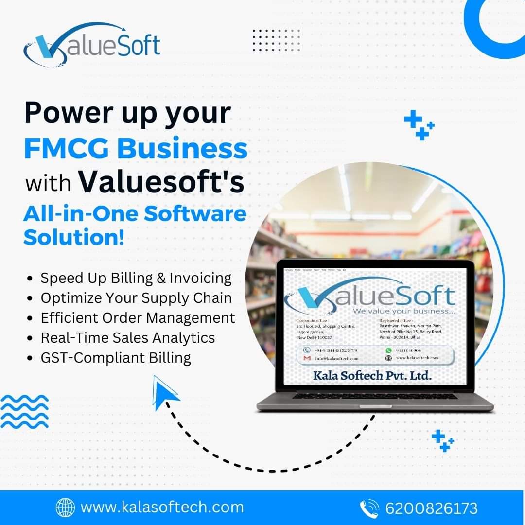 KALASOFTECH1's tweet photo. 🔍 Looking for an efficient and reliable solution for your accounting, billing, and inventory management needs.
For Free Demo Call: +916200826173
Visit🌎: https://t.co/qx78fZBpYC
#gstfiling #gst #gstupdate #gstfilingservices #GSTBillingSoftware #accounting #automobile #accounting https://t.co/4hpa98OFx2