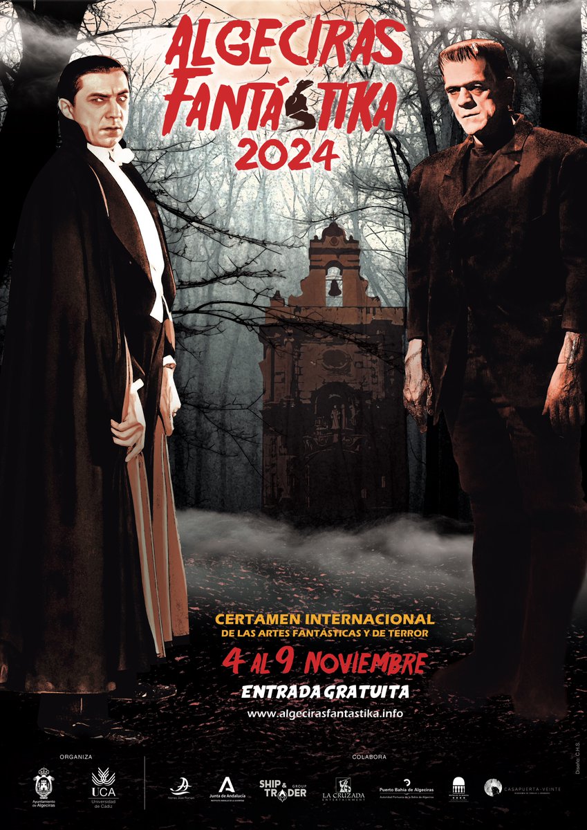 Presentado el cartel, obra de la diseñadora algecireña Rosario Hernández, y la programación de Algeciras Fantástika 2024 que se celebrará en la ciudad entre los días 4 y 9 de noviembre. #algecirasfantastika