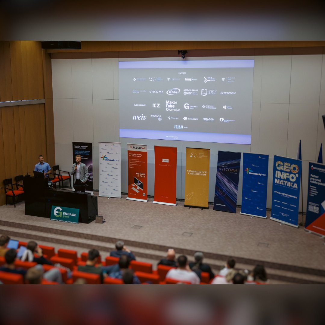 10 teams &amp; 1 individual competed with open data projects at the Hackathon. 

🏆 NTL-CUP: Smart parking app
🥈 DataQ: Armed attacker detection system 
🥉 Střelci: Safest route home app Special awards:🏅 Best Business: TRIX (Olomouc Tourism chatbot). 

Big thanks to all!