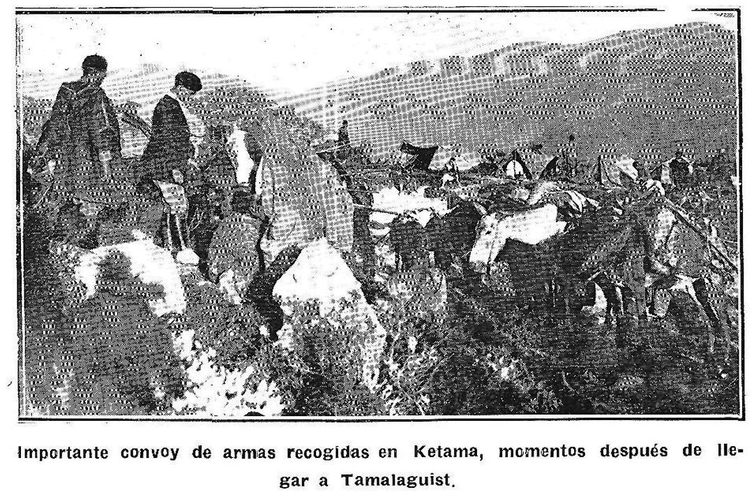 Annual_1920_21's tweet photo. #CampañaRifyYebala
octubre.1926
Operaciones (1)➡️
Controlada la cabila de Ketama, la última "rebelde" entre Gomara y el Rif, el Alto Comisario Sanjurjo llegó hasta ella a caballo, acompañado por Goded. Allí se encontraría con los notables locales y con el general Castro Girona. https://t.co/J4x88nZ6ge