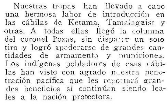 Annual_1920_21's tweet photo. #CampañaRifyYebala
octubre.1926
Operaciones (1)➡️
Controlada la cabila de Ketama, la última "rebelde" entre Gomara y el Rif, el Alto Comisario Sanjurjo llegó hasta ella a caballo, acompañado por Goded. Allí se encontraría con los notables locales y con el general Castro Girona. https://t.co/J4x88nZ6ge