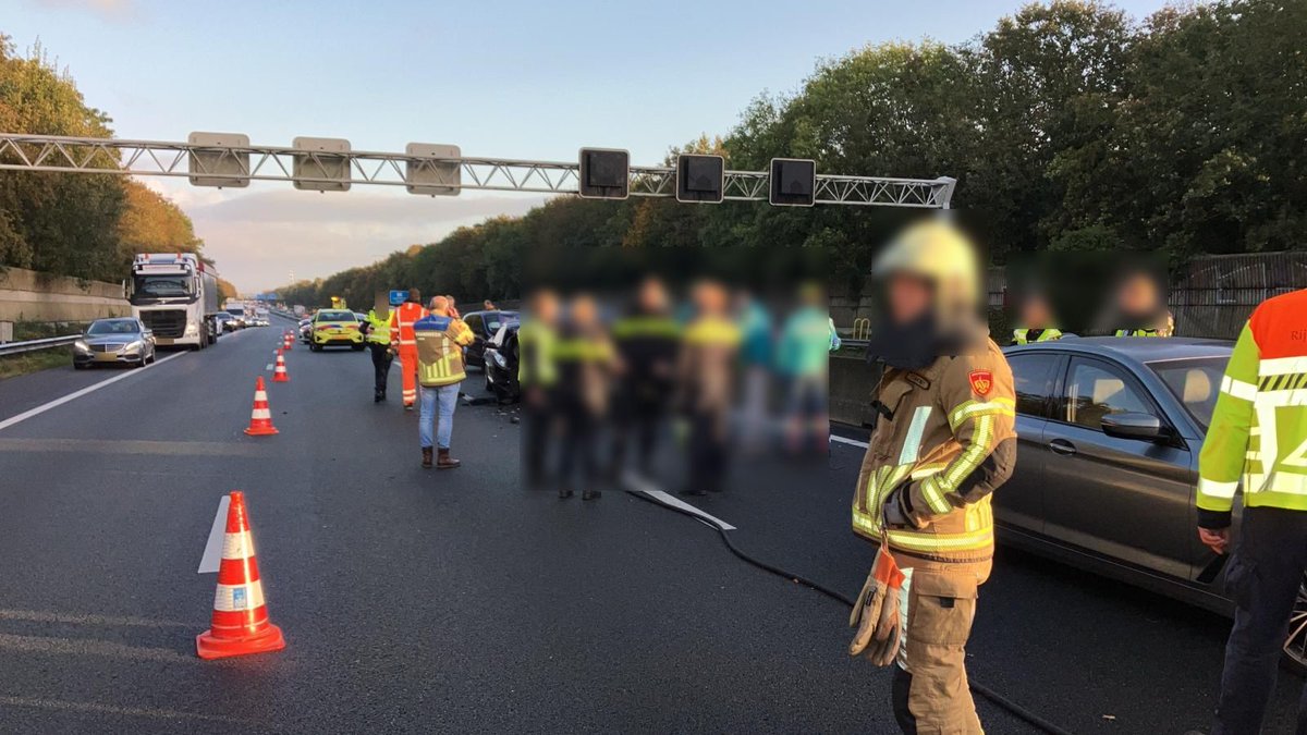 Ongeval op A28 ter hoogte van Staphorst
