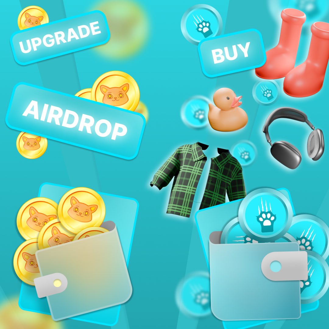 cat_loot's tweet photo. MINE TOKENS AND EARN REWARDS IN CATLOOT 🌟

🎮MINE: https://t.co/brxPfRttNc

In CatLoot, there are two key tokens that drive your progress - CLOOT and WCLOOT. Here’s how you can maximize your earnings:

🔸CLOOT is the main token you mine in the game. Equip your cat with powerful gear to increase your mining speed, allowing you to collect more CLOOT as you play. The more you upgrade your cat and complete tasks, the faster you’ll earn!

🔹WCLOOT is earned by completing daily tasks and challenges. Use WCLOOT to buy exclusive items in the shop, which will boost your cat’s mining power even more.

Don’t miss out on the chance to build up your token stash and prepare for the future of CatLoot!

Keep mining, stay involved, and get ready to receive 🔸CLOOT as a reward for your dedication🛍️