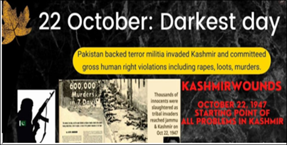 manashroy1980's tweet photo. October 22 laid bare Pakistan’s hypocrisy—slaughtering Muslims under the guise of “liberation.” A nation that bleeds its own. #PakRaiders1947 https://t.co/JaAAl3lNtK