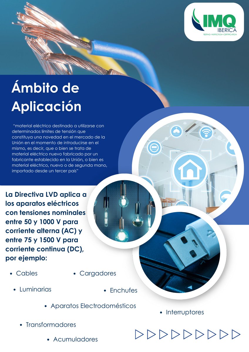 ⚡ Explicamos los requisitos de la Directiva de Baja Tensión (#LVD) 2014/35/UE.

Más información y el documento completo👇

linkedin.com/posts/imq-ib-r…

#LVDDirective #EUCompliance #SafetyStandards #NormasDeSeguridad