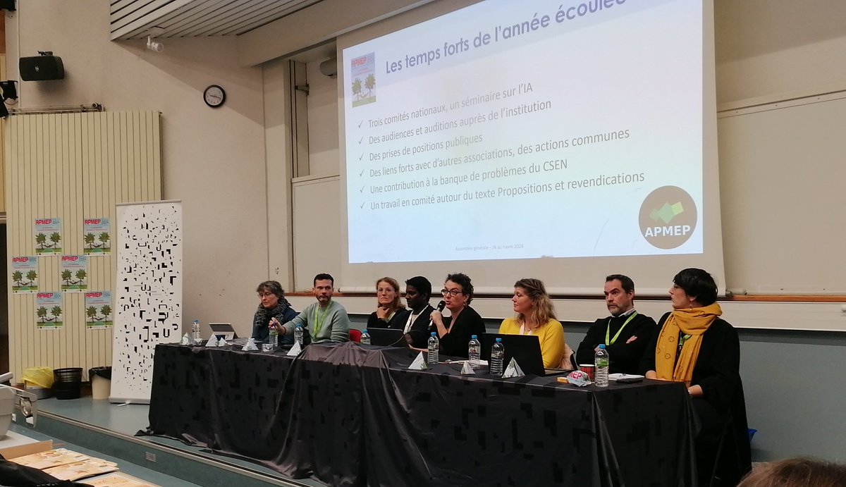 Dernier jour 😭 des #jnapmep du Havre  <a href="/ApmepNormandie/">APMEP Normandie</a> Assemblée générale de l' <a href="/Apmep_Nat/">APMEP Nationale</a>