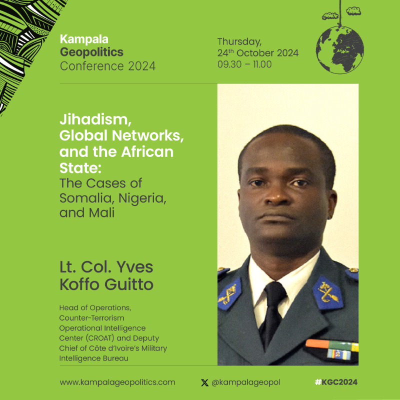 KAS_SIPODI_EA's tweet photo. Jihadist threats persist across Africa as states struggle to counter them militarily, economically, &amp; ideologically. From al-Shabaab in Somalia to Boko Haram in Nigeria, what’s the future of counterterrorism?

Join us this Thursday at the #KGC2024, for a panel discussion⤵️;
