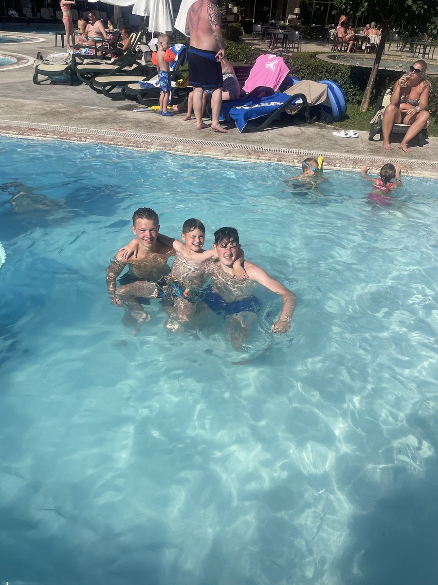 Great week away in turkey 🇹🇷 with my favourites and our adopted son for the week <a href="/JamieBillsboro1/">Jamie Billsborough</a> <a href="/kieronbillsboro/">kieron billsborough</a>