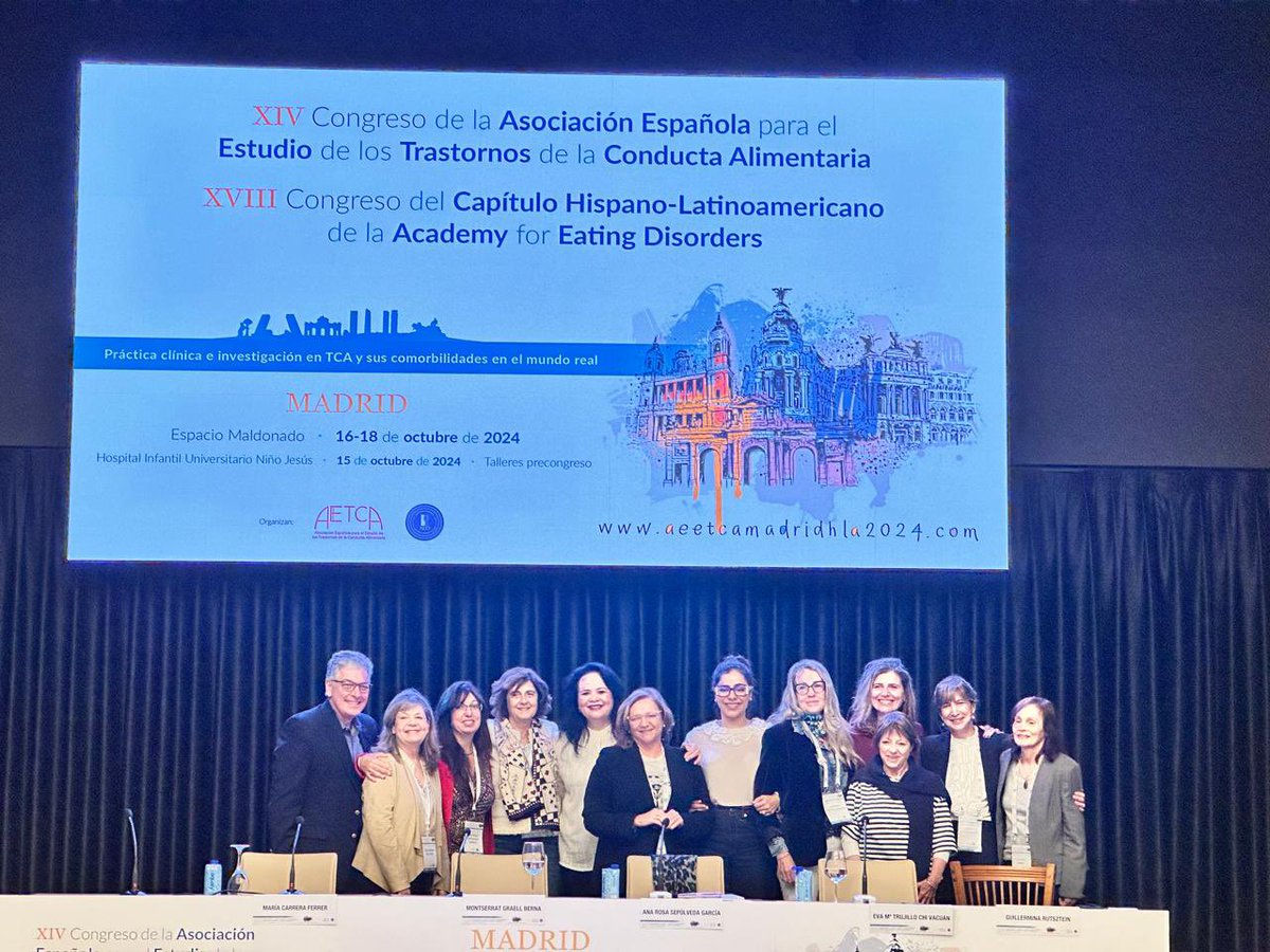 Una buenísima experiencia científica y social unir los Congresos de AEETCA y de Capítulo Hispano Latino Americano de la Academy Eating Disorders