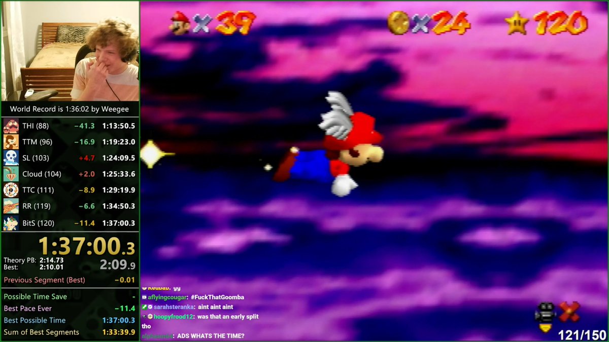 greensuigi's tweet photo. NEW 120 PB BIG THINGS COMING GOOMBA KILLED 1:36 SO TOUGH BUT WE PRESS ON😎 https://t.co/WLwiFKhkVE