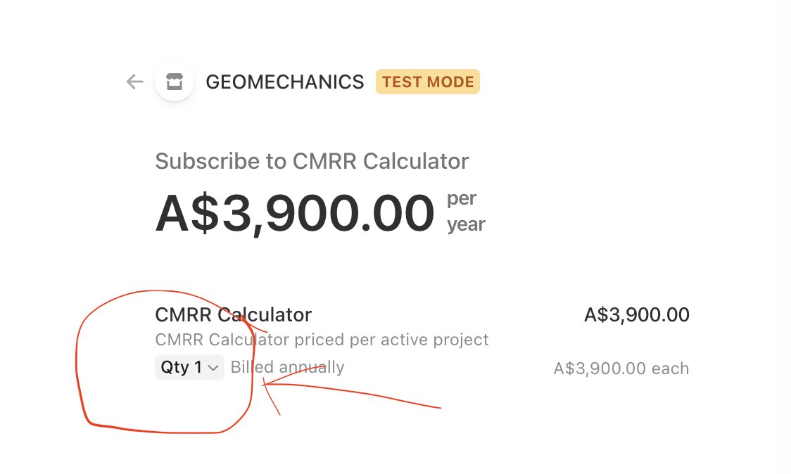 .<a href="/stripe/">Stripe</a> is there anyway we can get these more prominent on the stripe checkout page, please? 🙏

I know I can create a the same on my end and then pass in the quantity to you, but having it controlled in a single place would be great.