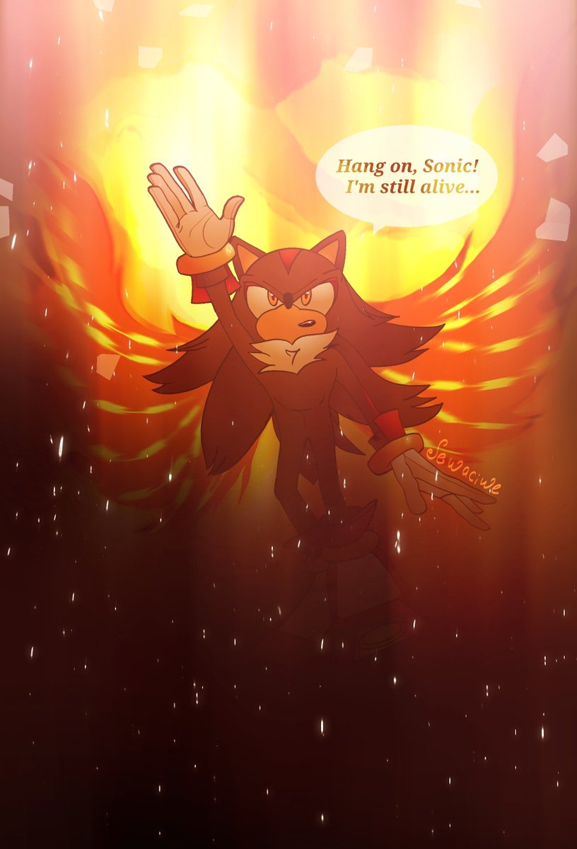 Sewaciwe's tweet photo. "Reincarnation" and "Fearless"
#sonadowtober #sonadowtober2024 #ShadowTheHedghehog #fearless #shadowfearless #SonicXShadowGenerations #Reincarnation #sonadow #bathog https://t.co/SrJVubya3W