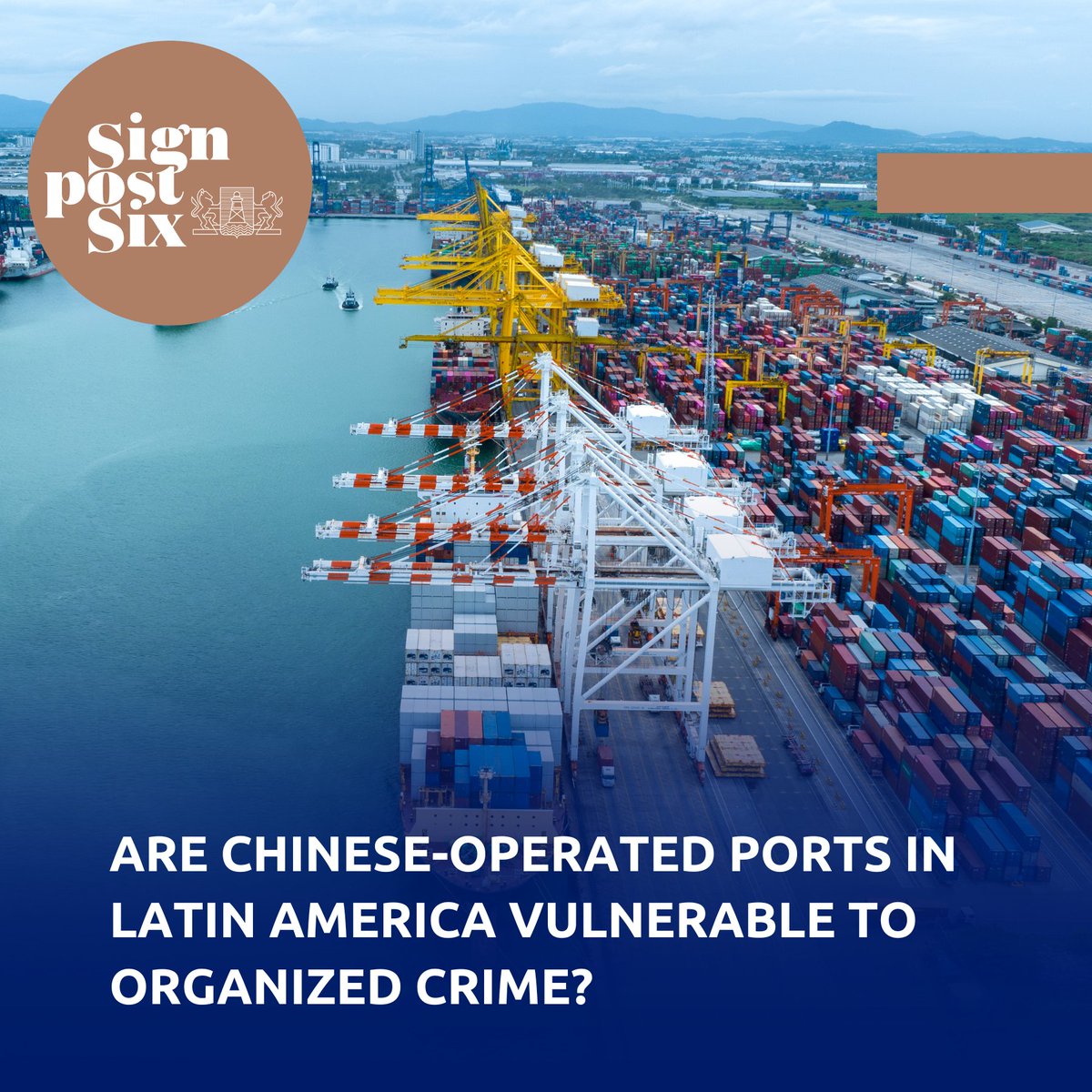 🌐 Chinese Ports in Latin America: A Gateway for Organized Crime?

Chinese-owned ports in Latin America are under scrutiny for their potential role in illicit trade, from wildlife trafficking to illegal mining and drug smuggling.

🚢 Learn more here: hubs.la/Q02V5zYN0