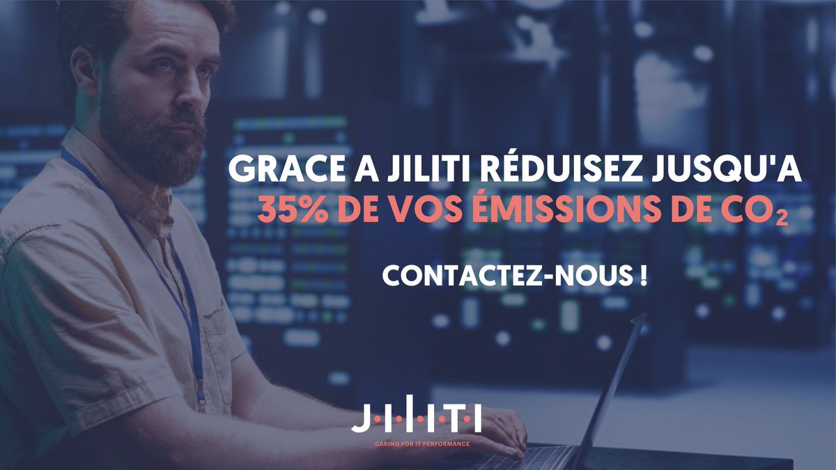 Comment réduire l’empreinte carbone des infrastructures IT ? 🤔
Chez Jiliti, nous aidons nos clients à optimiser leurs infrastructures en intégrant des pratiques d'économie circulaire et de maintenance durable. 😊

👉 Inscrivez-vous ici : greentech-forum.com/inscription   #GreenTechForum