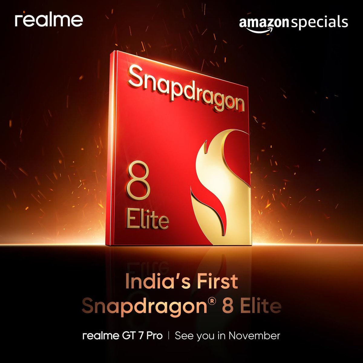Join the AI revolution with realme GT 7 Pro! India's first Snapdragon 8 Elite smartphone redefines mobile performance. Get ready for seamless gaming, efficient multitasking, and innovative AI capabilities. #GT7ProFirst8EliteFlagship