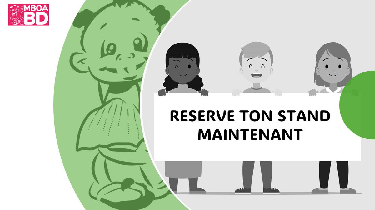 Mboa pep's,

Instant business : Qui veut vendre quoi ?

- Où? Esplanade du Monument de la Réunification
- Quand? Du 27 au 30 Nov 2024 (04 jours)
- Qui? Auteurs, collectifs, éditeurs, restaurateurs, accessoiristes, vendeurs de produits et services divers: docs.google.com/forms/d/e/1FAI…