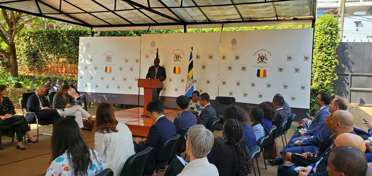This morning <a href="/UgandaMediaCent/">Uganda Media Centre</a> is hosting Media Liason Officers and Political Attaches representing various Diplomatic Missions in Uganda. Mr <a href="/OfwonoOpondo/">Ofwono Opondo P'Odel</a> updated the group about Uganda's political climate and the media landscape contextualising a few outstanding issues.