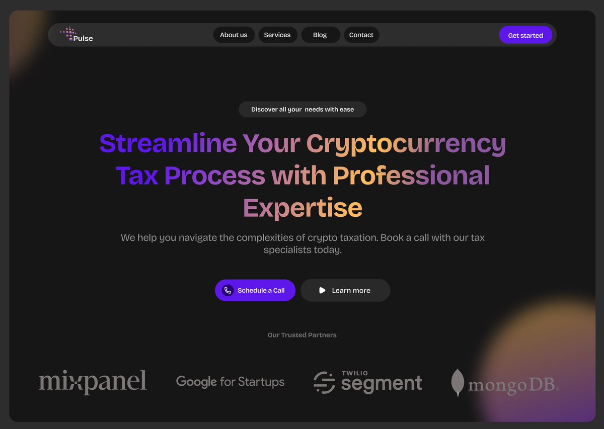 _Innox_'s tweet image. 💡Recently working on a crypto tax platform that simplifies tracking,reporting &amp;amp; compliance, so users can manage their digital assets with ease and confidence. 
✨Got an idea of some features you would like to see, please shoot!🙂
#cryptocurrency #CryptoTax