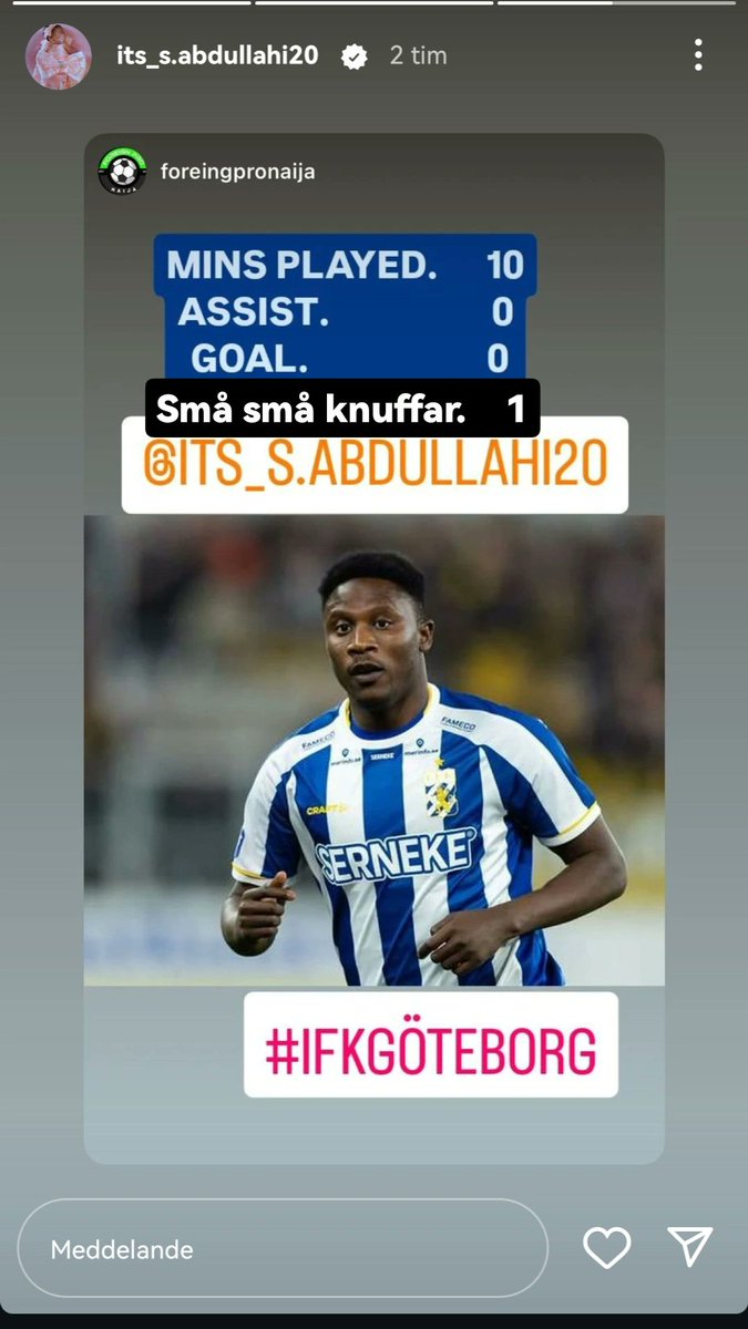 Sulle glömde den viktigaste statistiken... #väljglädjen #ifkgbg