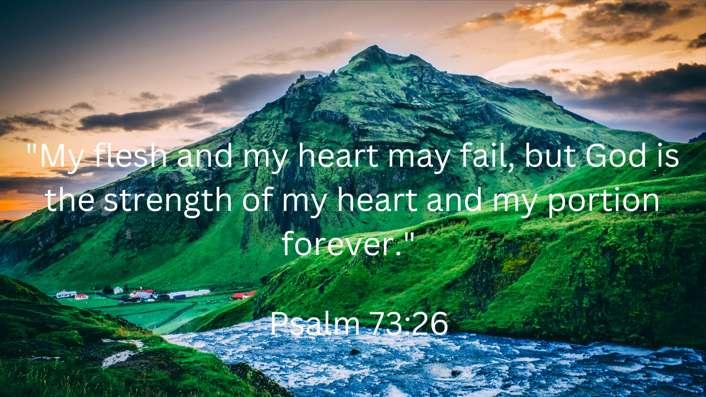 AngSalitaJesus's tweet photo. Psalm 73:26 https://t.co/EAK5hrGDzs