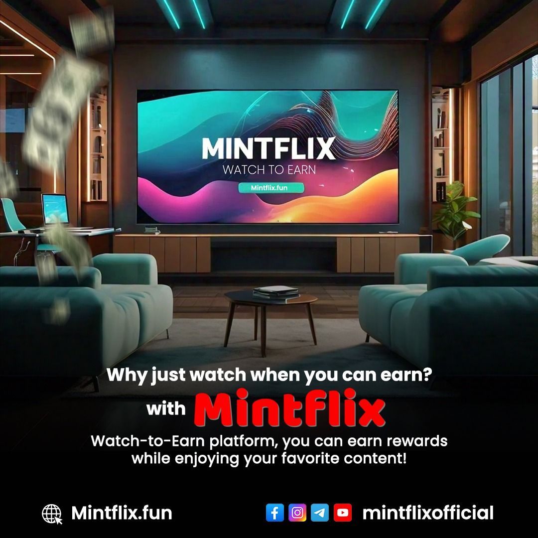 mintflixapp's tweet photo. ๐ฌ๐ธ Why just watch when you can earn?
With Mintflix, turn your entertainment into rewards! ๐บ๐ฐ
Join now: https://t.co/5XXPz6EMlg
#Mintflix #WatchToEarn #EarnWhileWatching #StreamingRevolution #FutureOfOTT https://t.co/eWV3aUracF