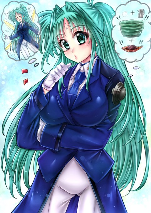 リンディさんを描きました!
ちょっとした小ネタのつもりで描き始めたら、思いのほか大変でしたね～ 