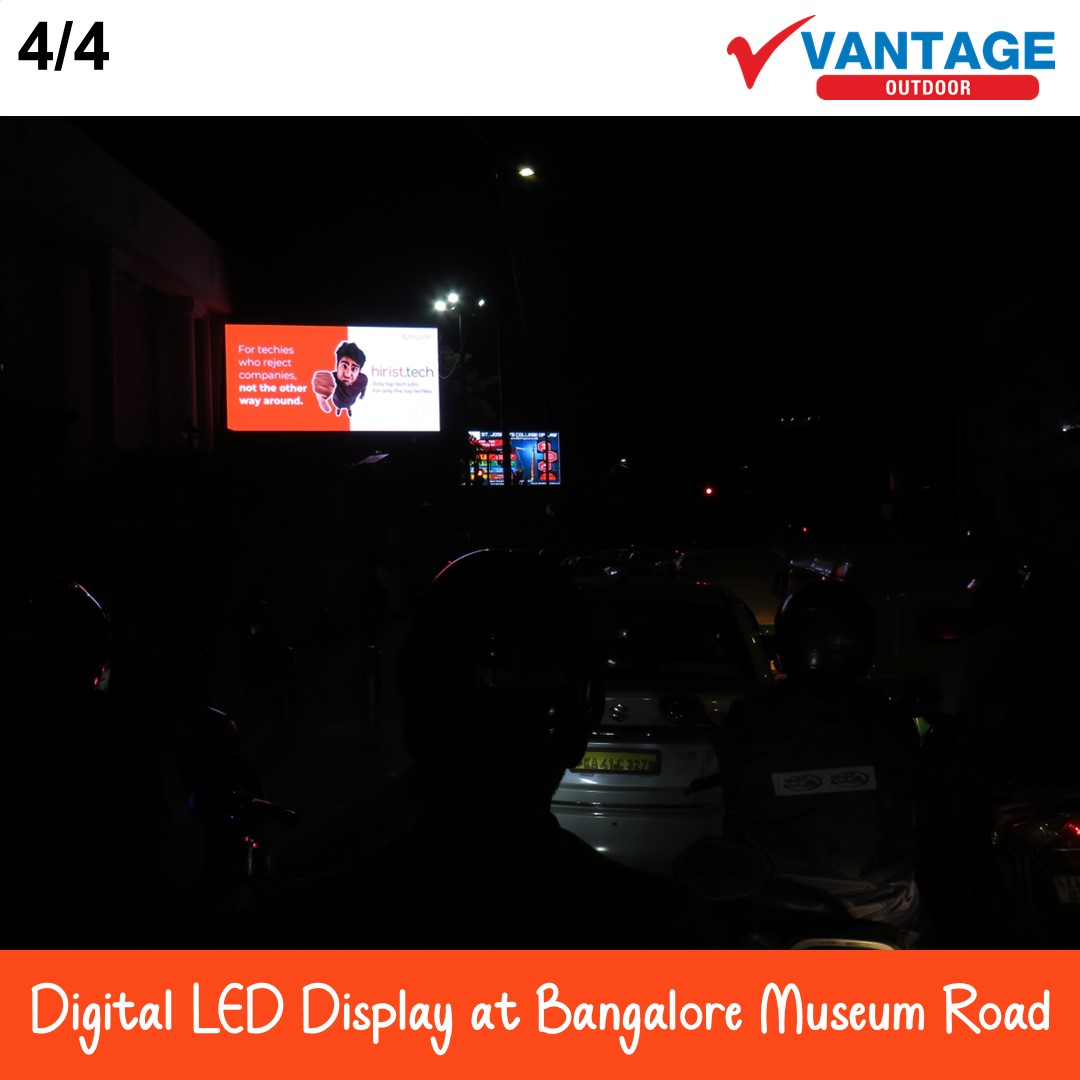 VantageOutdoor's tweet image. Witness the stunning Vantage Digital LED Display lighting up Museum Road in Bangalore!
Your message could be next, reaching thousands every day. 🔊 Book your spot now! 📞 Call: 9500005749.

#BangaloreAdvertising #DigitalBillboard #LEDBillboard #BangaloreBusiness #BrandVisibility