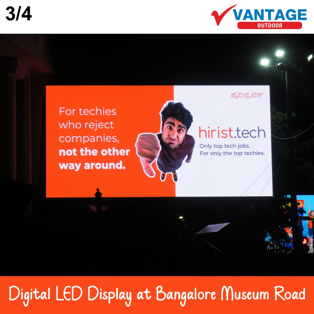 VantageOutdoor's tweet image. Witness the stunning Vantage Digital LED Display lighting up Museum Road in Bangalore!
Your message could be next, reaching thousands every day. 🔊 Book your spot now! 📞 Call: 9500005749.

#BangaloreAdvertising #DigitalBillboard #LEDBillboard #BangaloreBusiness #BrandVisibility