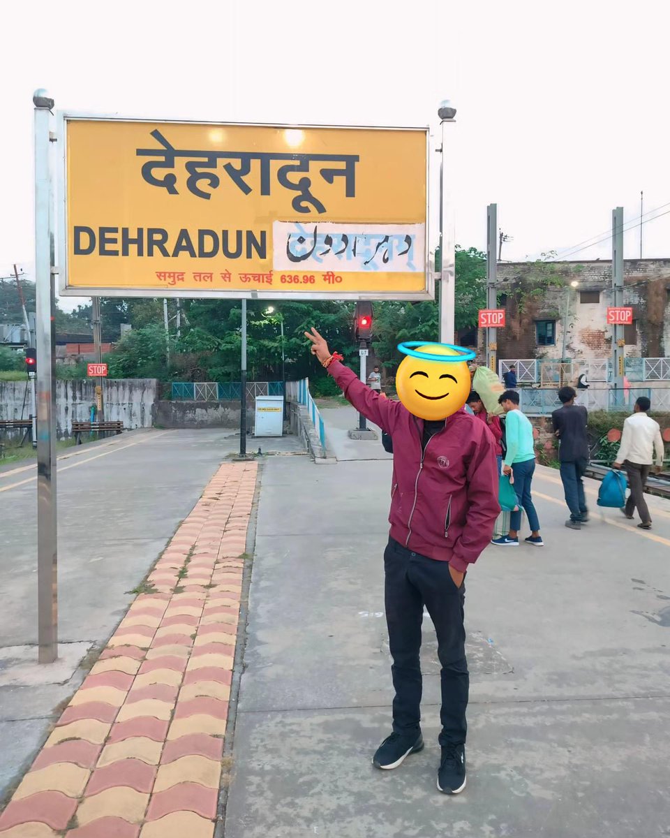 JaipurDialogues's tweet photo. So, Jihadis changed the board where Dehradun was written in Sanskrit &amp; pasted Urdu on it.

Language Jihad in process? https://t.co/sBoVeO93xZ