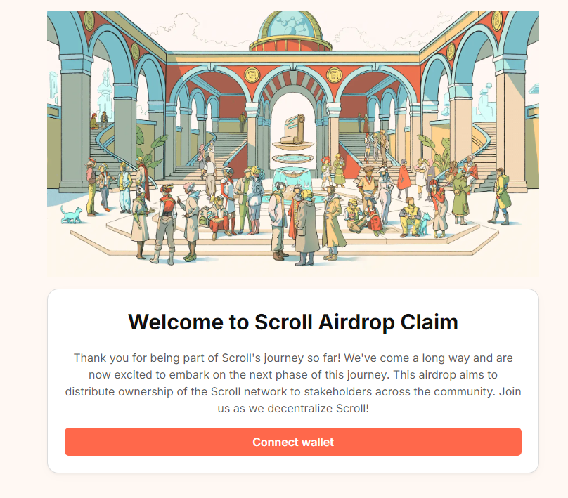 stevenh92128233's tweet photo. Scorll 的空投可以领取了：
领取链接：https://t.co/lrS0ewHcXf
It is already to claim the airdrop of scroll.
The link of airdrop: https://t.co/lrS0ewHcXf. https://t.co/yLhHFLNqbN