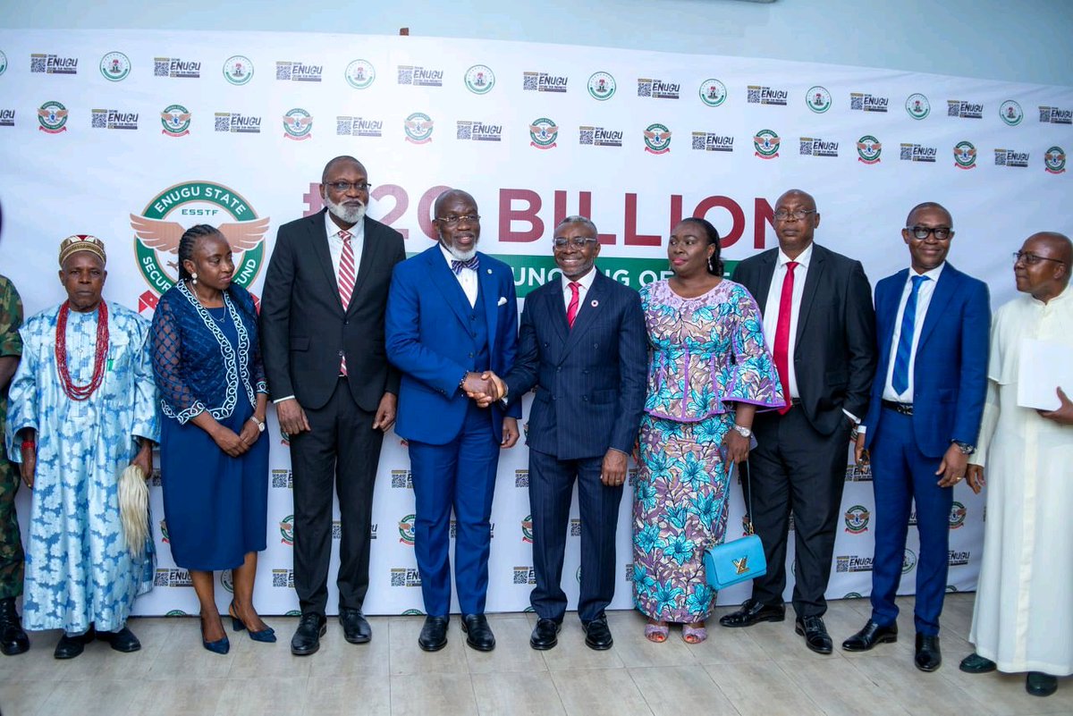 Towerfm88's tweet photo. There is now an establishment of the Enugu State Security Trust Fund.

This initiative according to report, is to be independent of the government. Now the people can make contributions to the security of the state. 

 #SecureEnugu https://t.co/C0FCv7DkII