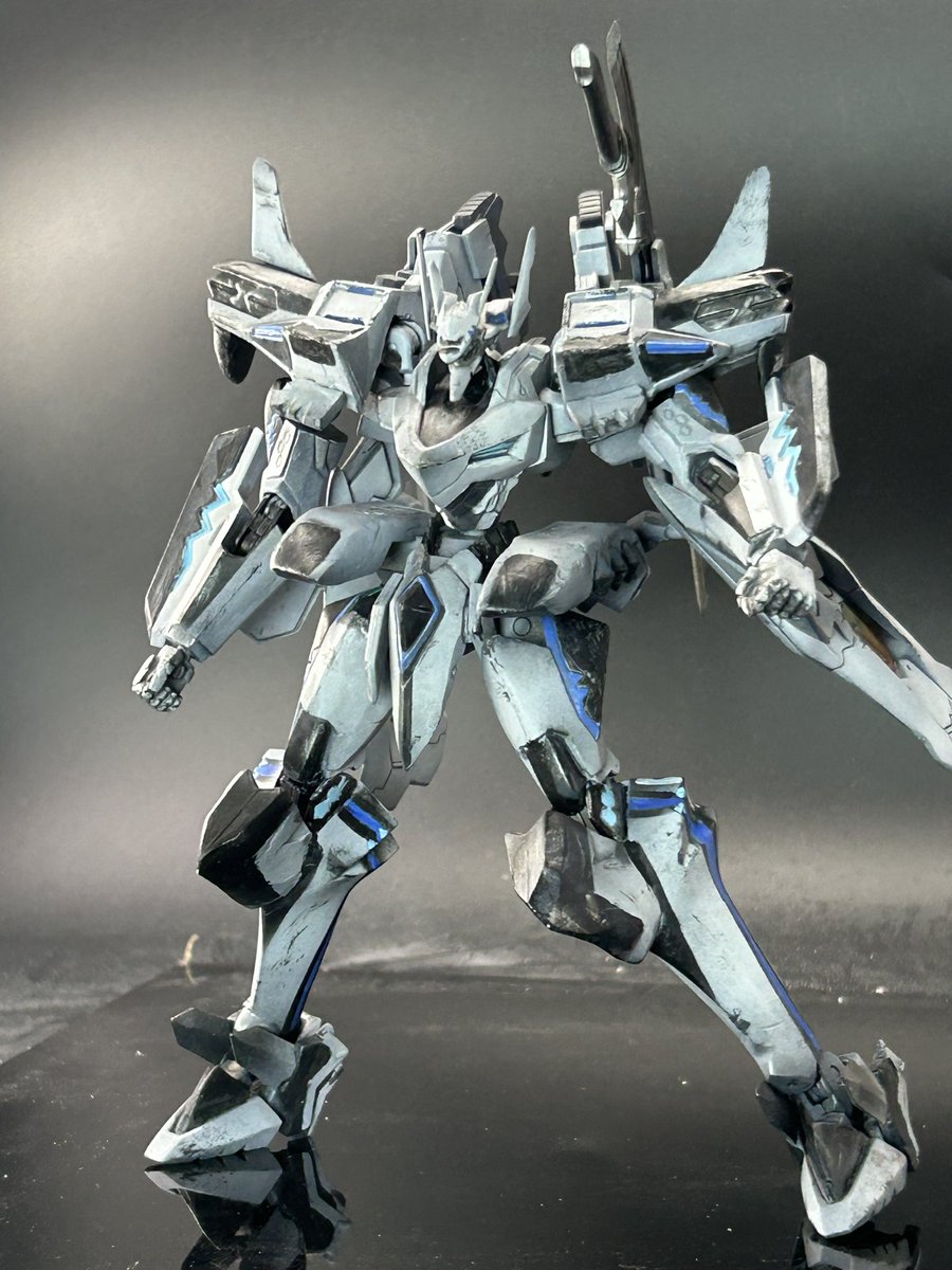 マブラヴ #戦術機 不知火弐型phase3ノンスケールサイズ完成しましたー