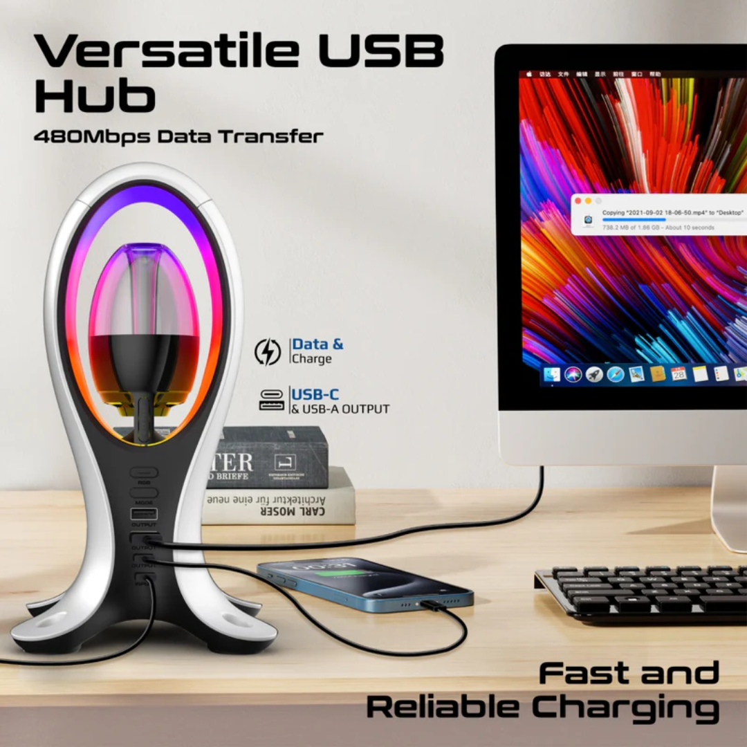 BestAlYousifi's tweet image. Exclusive &amp;amp; New✨ Meet Promate’s Alpha-X, the innovative 3-in-1 solution that combines a TWS speaker, headset stand, and USB hub in one package. With a robust 5W output, it offers clear audio with minimal noise.  

Order now: bit.ly/3BQYYSB

#Bestalyousifi #Promate