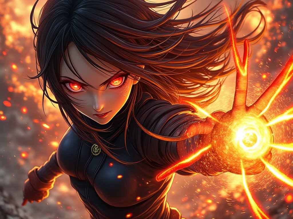GundiThore's tweet photo. Shakugan no Shana's Flamma Aeterna Style
An
#AiArt Style - Image Prompt Template for @Grok
-
Shakugan No Shana
-#INFINITYDRIVE