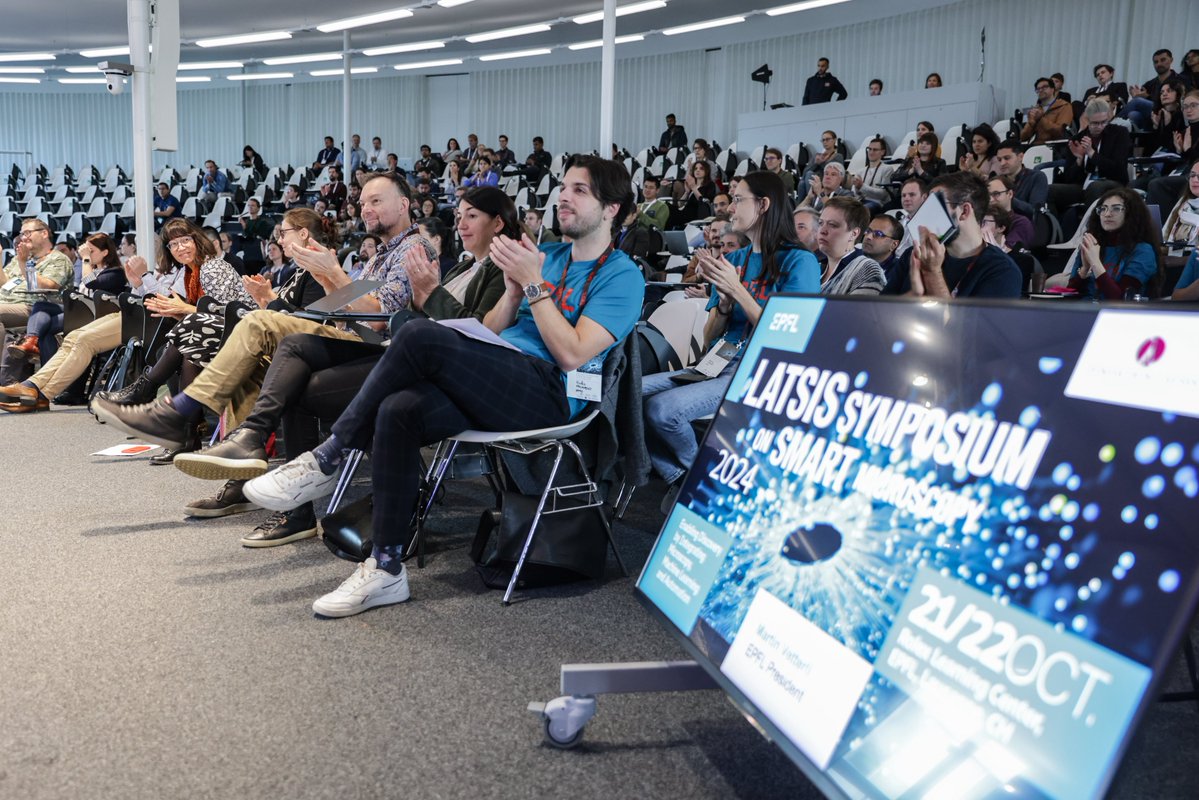 EPFL Center for Imaging (@epfl_imaging) on Twitter photo 🔬✨#LatsisSymposium, Day 2! Starting another exciting day of discussions around #imaging, automation, and #AI!
🙏 Huge thanks to our sponsors The Latsis Foundation, <a href="/Roche/">Roche</a>, Teledyne <a href="/Photometrics/">Teledyne Photometrics</a>, <a href="/ZEISS_Group/">ZEISS Group</a>, <a href="/ViventisMicro/">Viventis Microscopy (Part of Leica Microsystems)</a> and @Leica_Micro for their support. 🔬✨#LatsisSymposium, Day 2! Starting another exciting day of discussions around #imaging, automation, and #AI!
🙏 Huge thanks to our sponsors The Latsis Foundation, <a href="/Roche/">Roche</a>, Teledyne <a href="/Photometrics/">Teledyne Photometrics</a>, <a href="/ZEISS_Group/">ZEISS Group</a>, <a href="/ViventisMicro/">Viventis Microscopy (Part of Leica Microsystems)</a> and @Leica_Micro for their support.