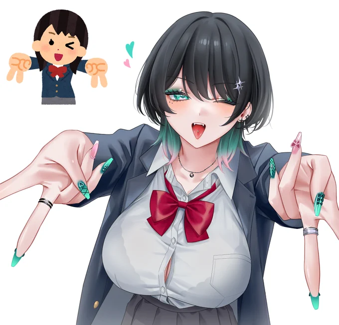 癖もりもり #いらすとやチャレンジ 