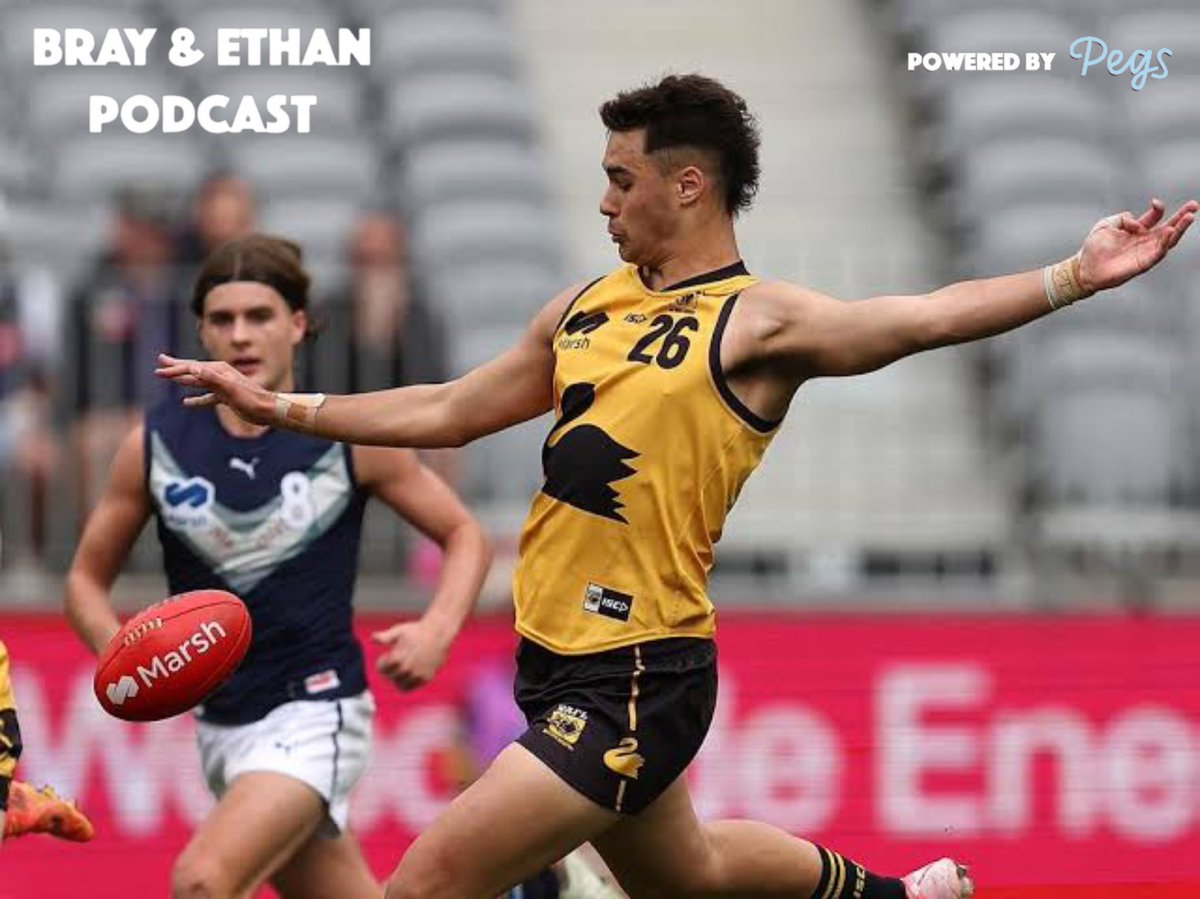 brayandethan's tweet photo. We’ve been waiting the whole year for him, @WestPerthFC’s Kayle Gerreyn joins us in the studio after a big year and even bigger month ahead!
On all listening platforms as well as YouTube here: https://t.co/xwT0NZCZHY
#brayandethan #wafooty #wafl #westperth #afldraft https://t.co/y40CGBm3pK