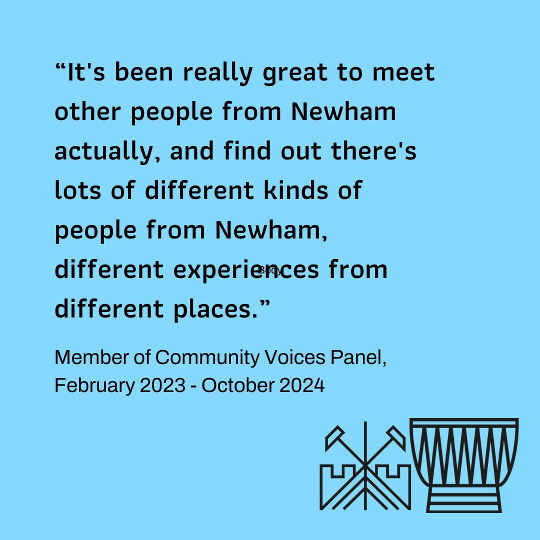 🌟 Calling all Newham residents! 🌟 Culture Within Newham wants YOU to join our Community Voices Panel! Help shape the future of arts and culture in our borough—plus, it’s paid! 💰✨  

Learn more, and apply here: buff.ly/4h3Hfr7